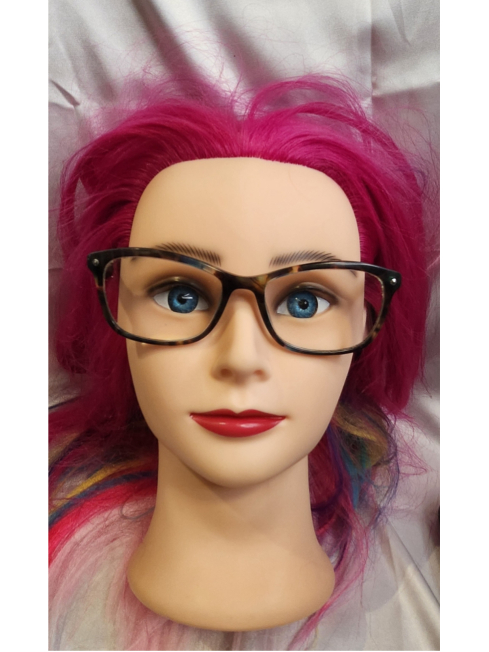 Diane von Furstenberg DVF5073 Eyeglass Frames in Tortoise & Teal - Picture 8 of 8